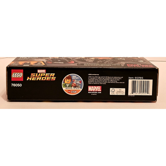 CROSSBONES' HAZARD HEIST Marvel Super Heroes LEGO Set #76050 NEW Sealed RETIRED - Picture 13 of 14